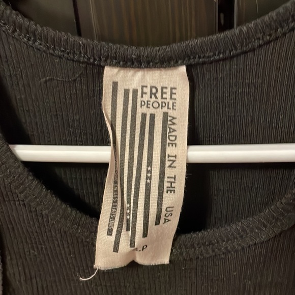 Free People black swing tank top size small. - Picture 2 of 5